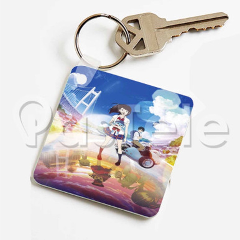 Ancien and the Magic Tablet Custom Keychain Key Ring Jewelry Necklaces Pendant Two Sides Key