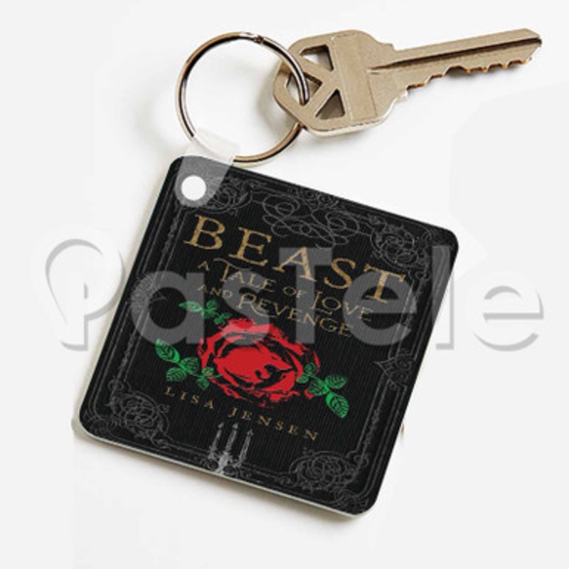 Beast A Tale of Love and Revenge Custom Keychain Jewelry Necklaces Pendant Two Sides Key