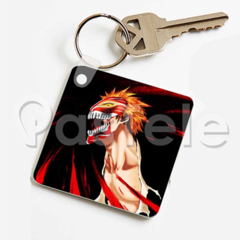 bleach Custom Keychain Jewelry Necklaces Pendant Two Sides Key