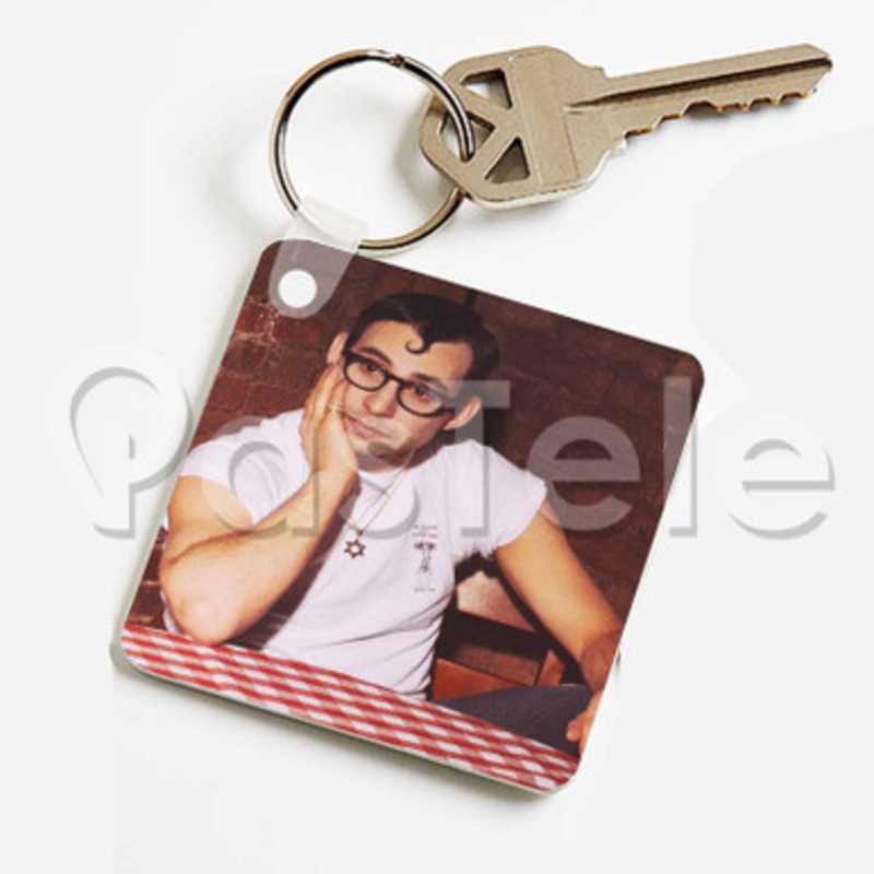 Bleachers and Mister Wives Custom Keychain Key Ring Jewelry Necklaces Pendant Two Sides Key