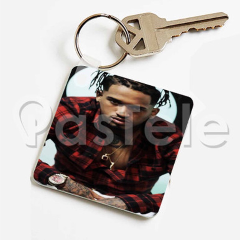 Bryant Myers Custom Keychain Jewelry Necklaces Pendant Two Sides Key