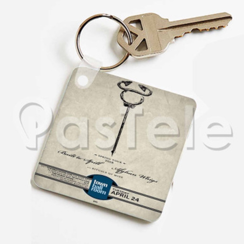 Built To Spill The Afghan Whigs Custom Keychain Jewelry Necklaces Pendant Two Sides Key