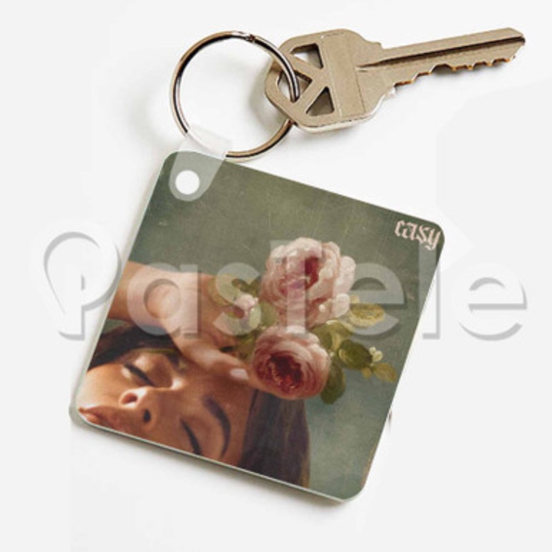 Camila Cabello Easy Custom Keychain Jewelry Necklaces Pendant Two Sides Key