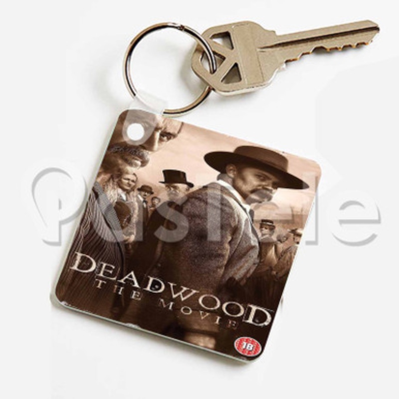 Deadwood The Movie Custom Keychain Jewelry Necklaces Pendant Two Sides Key