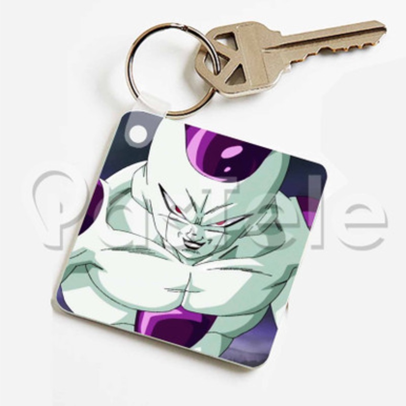 frieza dragon ball z Custom Keychain Jewelry Necklaces Pendant Two Sides Key