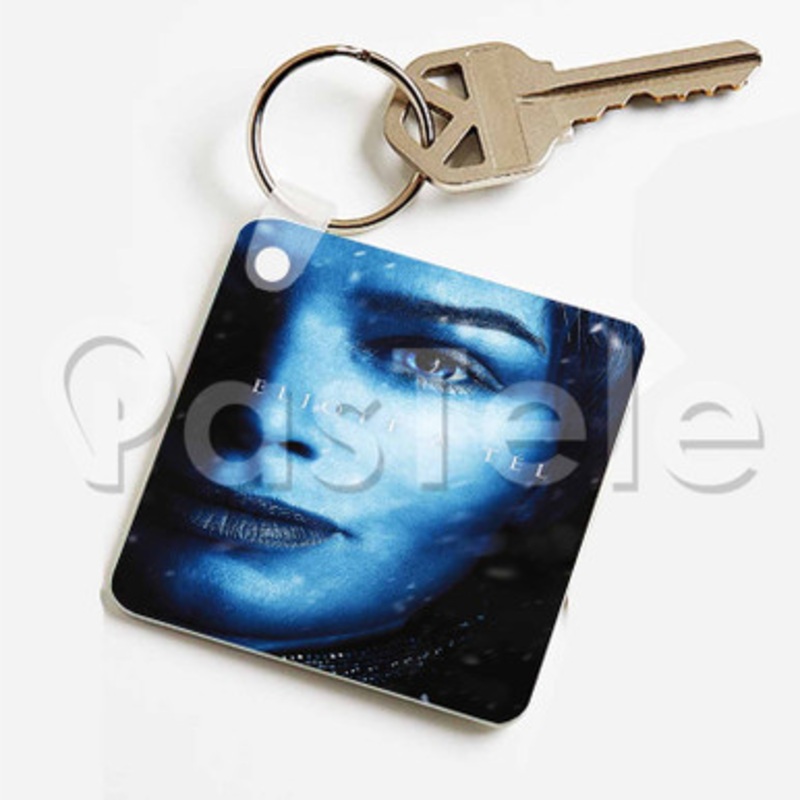 Game of Thron Winter is Here Custom Keychain Key Ring Jewelry Necklaces Pendant Two Sides Key