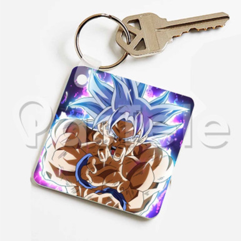 Goku Kamehame Custom Keychain Jewelry Necklaces Pendant Two Sides Key