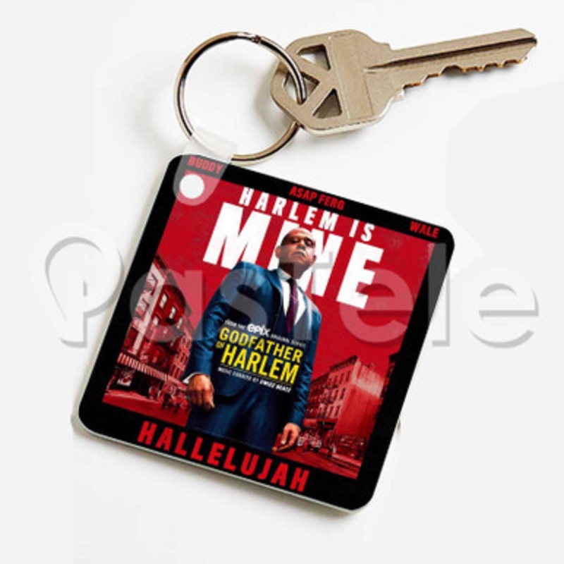Hallelujah Wale Feat A AP Ferg Buddy Custom Keychain Jewelry Necklaces Pendant Two Sides Key