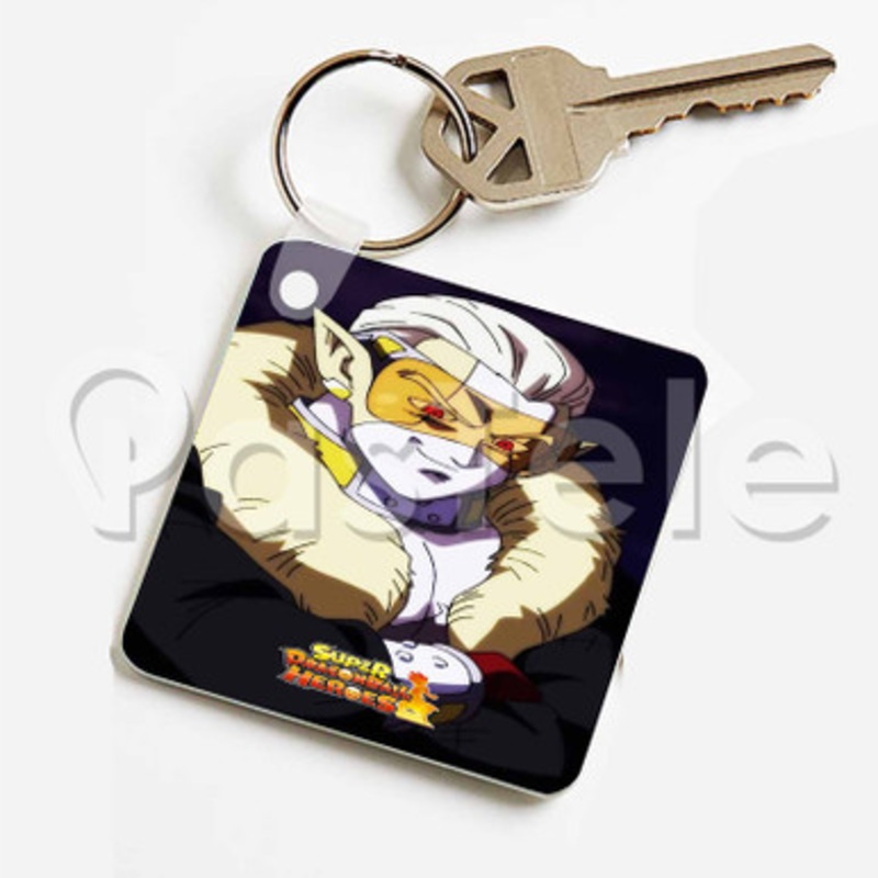 Hearts Dragon Ball Heroes Custom Keychain Jewelry Necklaces Pendant Two Sides Key