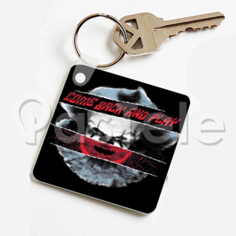 IT Chapter 2 Play Custom Keychain Jewelry Necklaces Pendant Two Sides Key