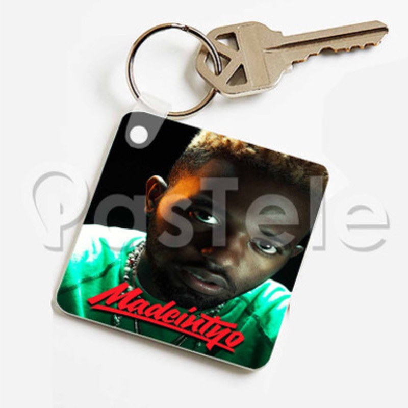 Madeintyo Custom Keychain Key Ring Jewelry Necklaces Pendant Two Sides Key