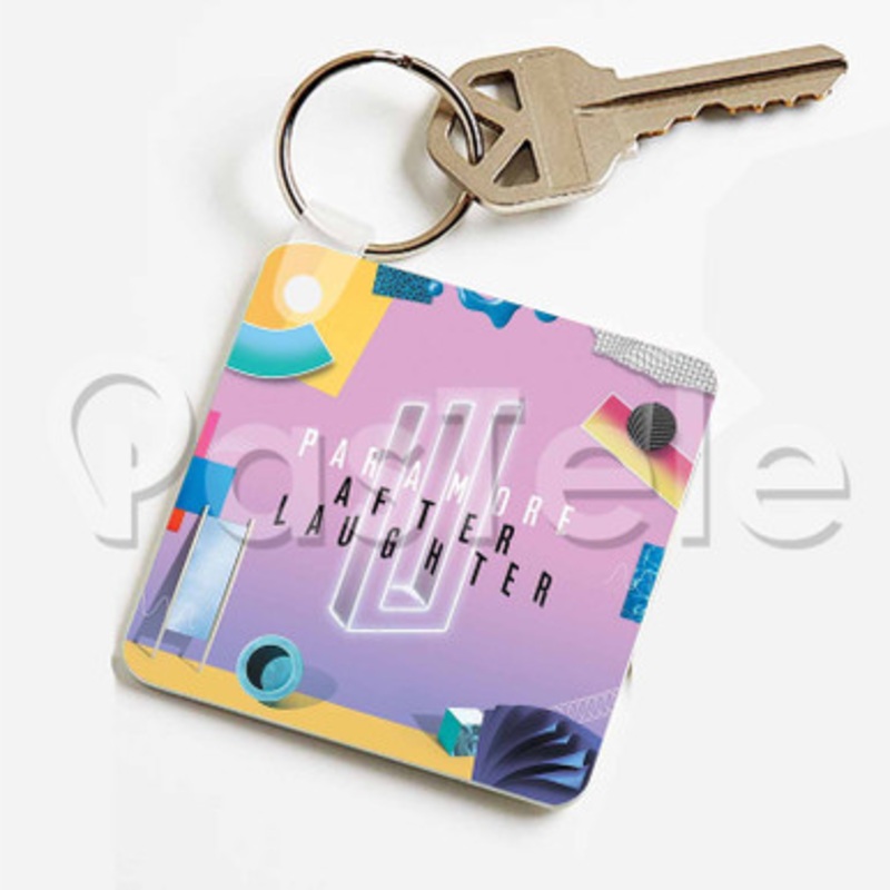 Paramore After Laughter Custom Keychain Key Ring Jewelry Necklaces Pendant Two Sides Key