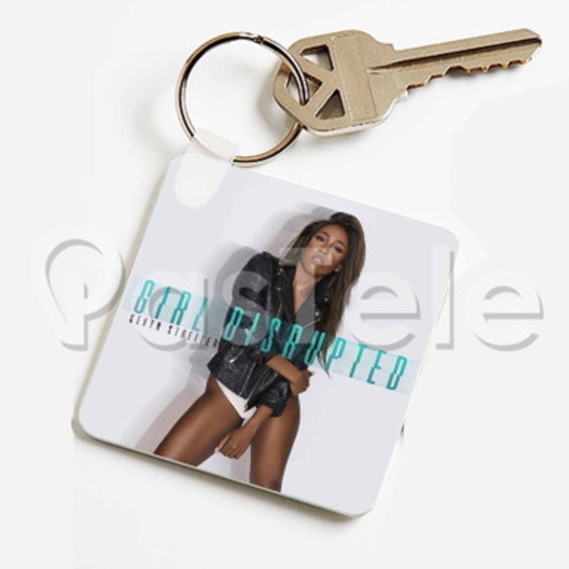 Sevyn Streeter Girl Disrupted Custom Keychain Key Ring Jewelry Necklaces Pendant Two Sides Key