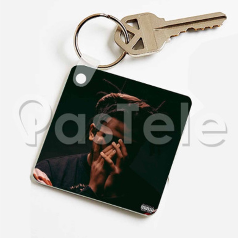 Childish Major Woo ah Custom Keychain Key Ring Jewelry Necklaces Pendant Two Sides Key
