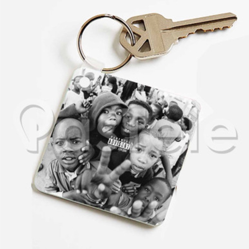 Day Ones WELL Custom Keychain Key Ring Jewelry Necklaces Pendant Two Sides Key