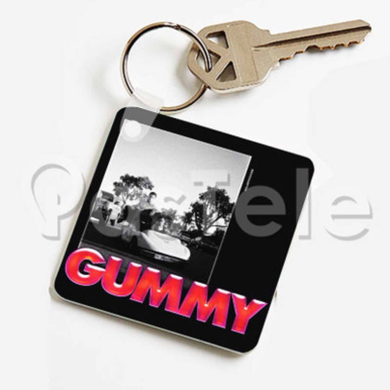 Gummy Brockhampton Custom Keychain Key Ring Jewelry Necklaces Pendant Two Sides Key