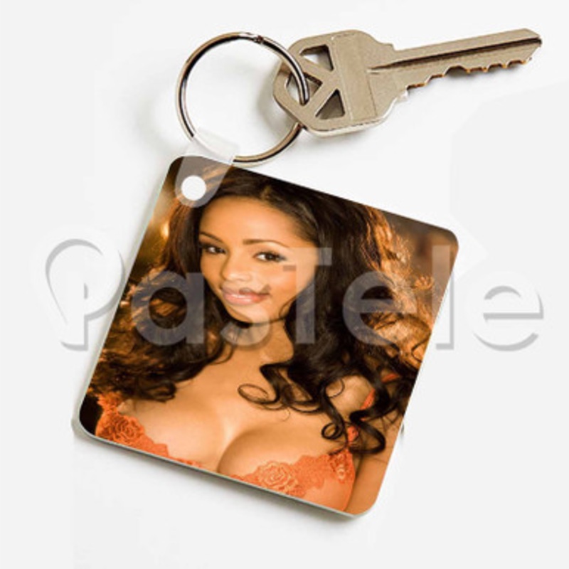 Ida Ljungqvist Custom Keychain Key Ring Jewelry Necklaces Pendant Two Sides Key