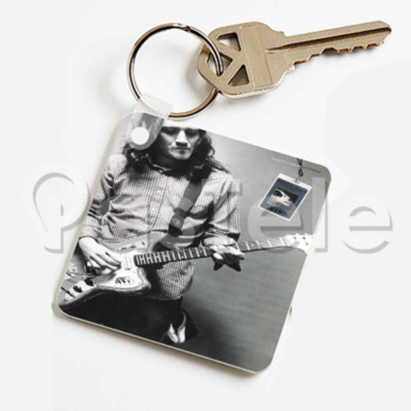 John Frusciante Custom Keychain Key Ring Jewelry Necklaces Pendant Two Sides Key