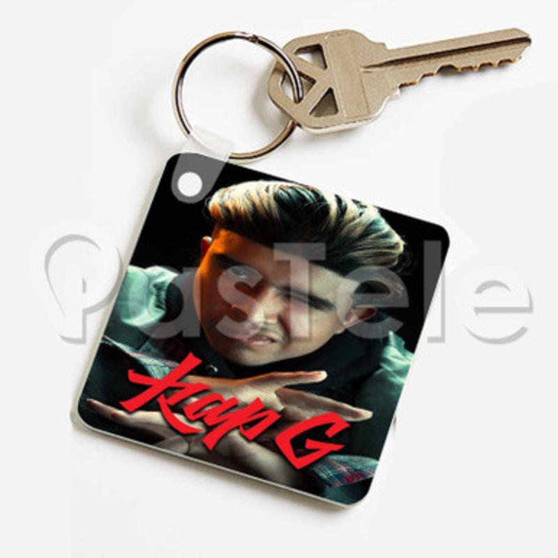 Kap G Custom Keychain Key Ring Jewelry Necklaces Pendant Two Sides Key