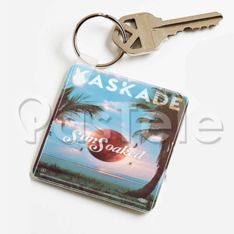Kaskade Sun Soaked Custom Keychain Key Ring Jewelry Necklaces Pendant Two Sides Key