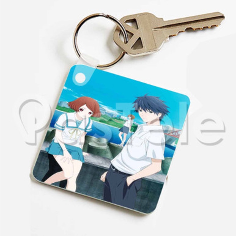 Sagrada Reset Custom Keychain Key Ring Jewelry Necklaces Pendant Two Sides Key