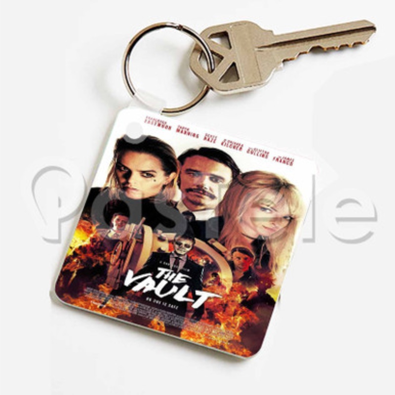 The Vault Custom Keychain Key Ring Jewelry Necklaces Pendant Two Sides Key