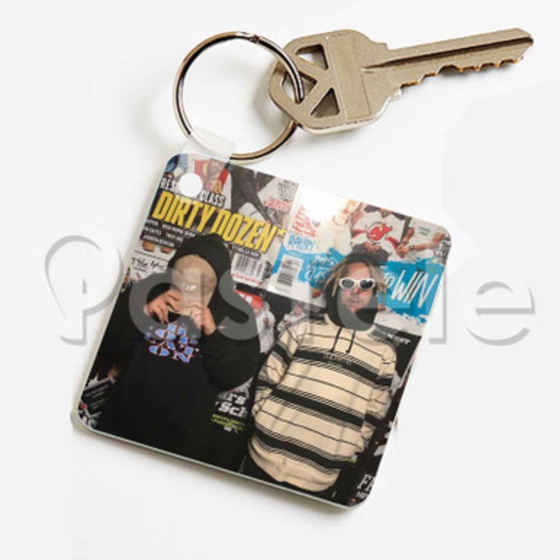 uicideboy Custom Keychain Key Ring Jewelry Necklaces Pendant Two Sides Key