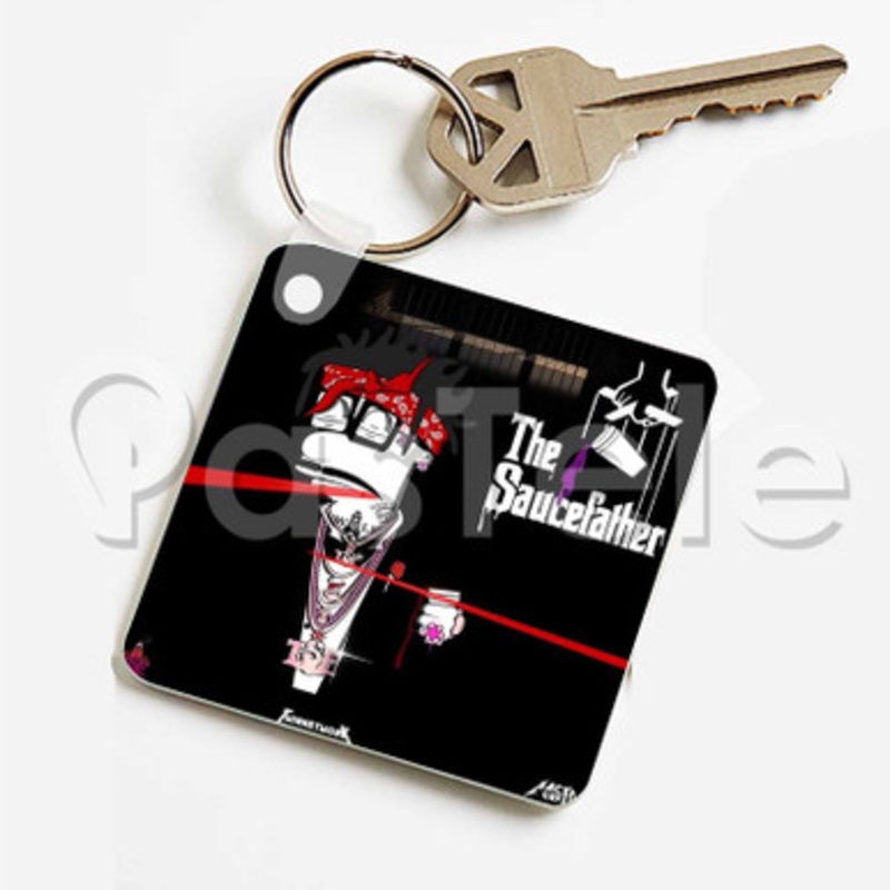 We Did It Sauce Walka Custom Keychain Key Ring Jewelry Necklaces Pendant Two Sides Key