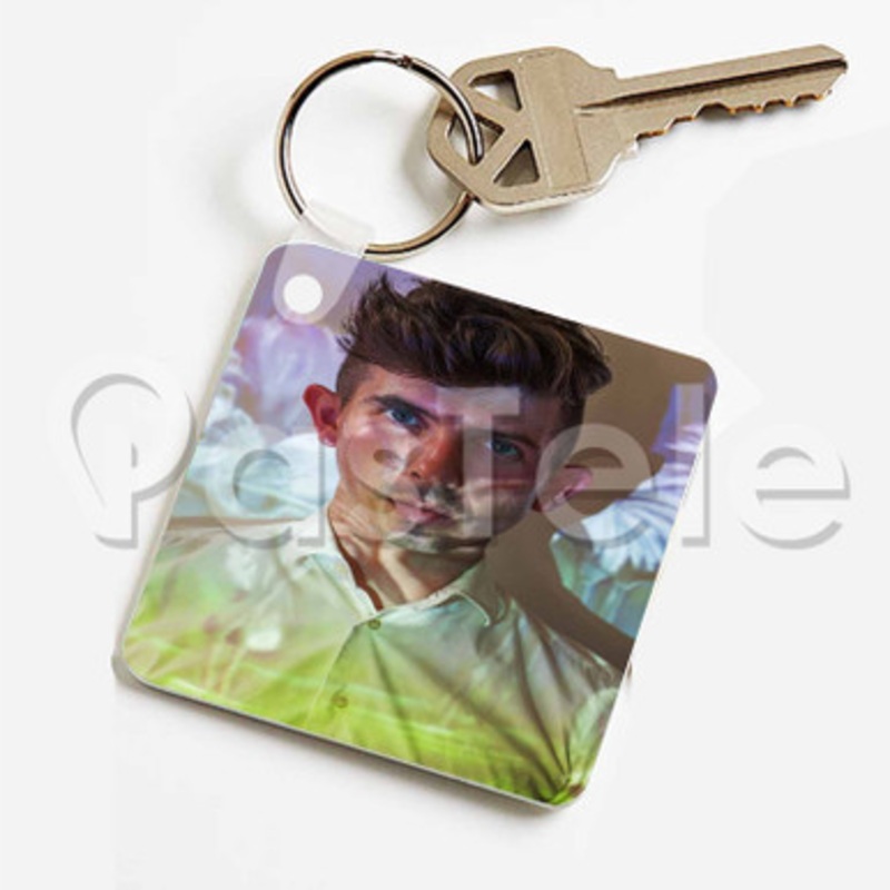 Danny AYER Custom Keychain Key Ring Jewelry Necklaces Pendant Two Sides Key
