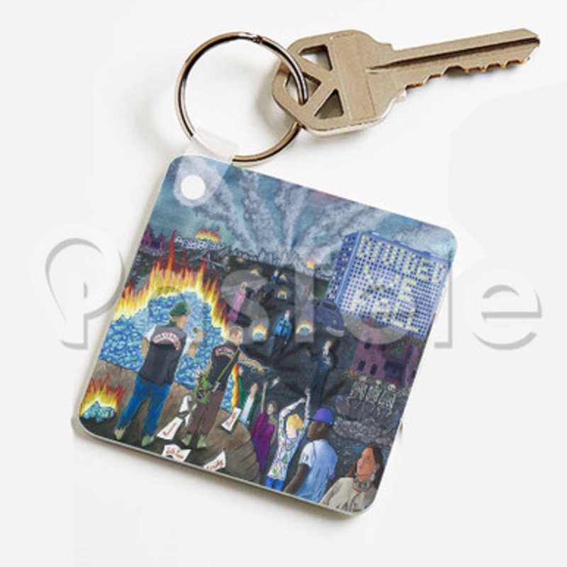 Famsquad I Get Me Me Custom Keychain Key Ring Jewelry Necklaces Pendant Two Sides Key