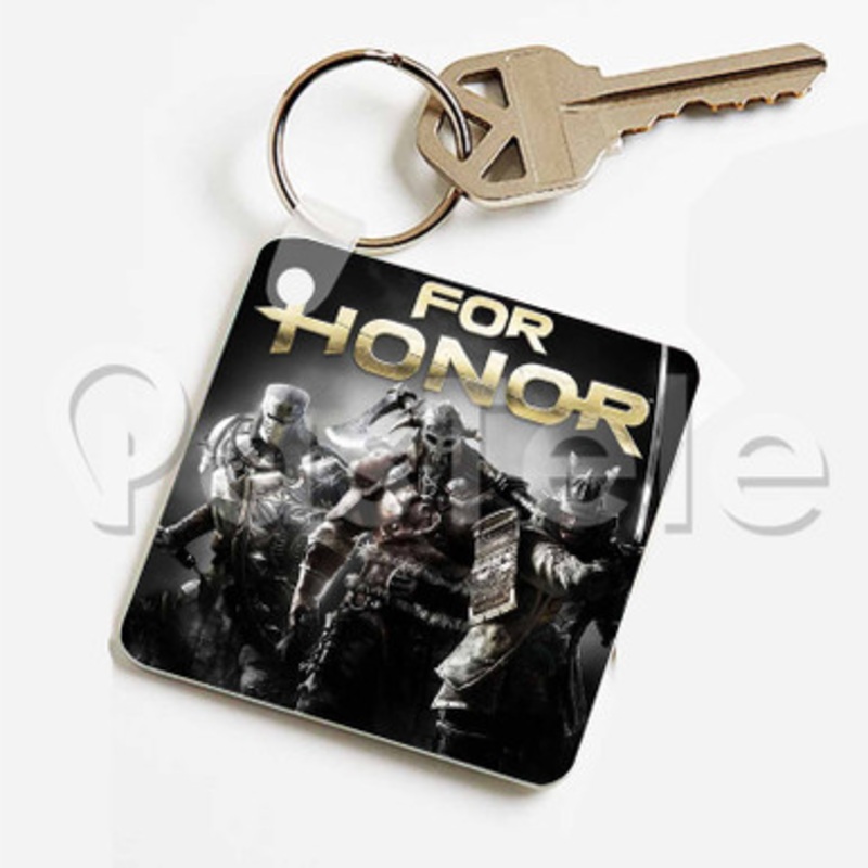 For Honor Custom Keychain Key Ring Jewelry Necklaces Pendant Two Sides Key