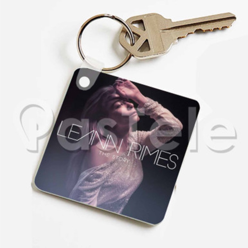 Le Ann Rimes The Story Custom Keychain Key Ring Jewelry Necklaces Pendant Two Sides Key