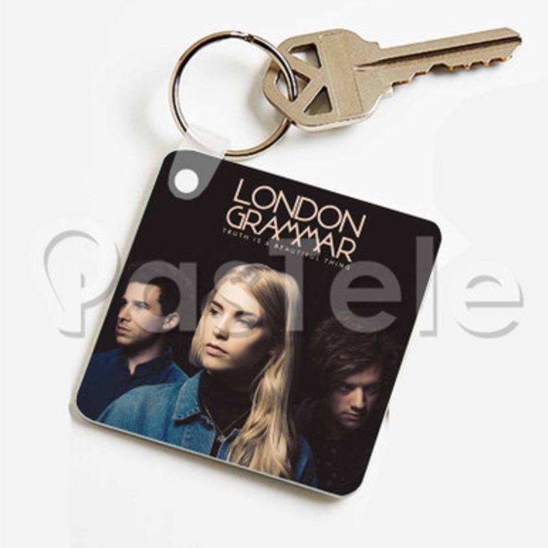 London Grammar Truth Is A Beautiful Thing Custom Keychain Key Ring Jewelry Necklaces Pendant Two Sides Key