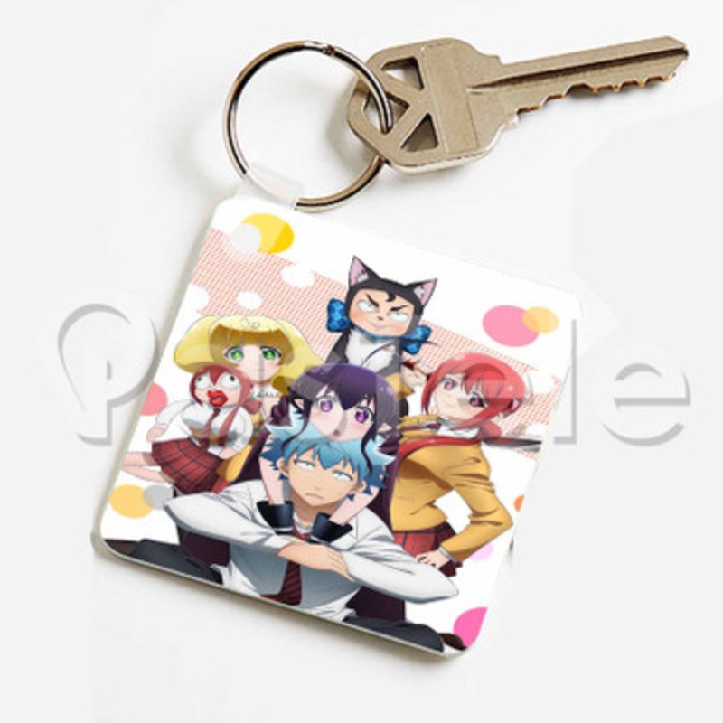 Love Tyrant Custom Keychain Key Ring Jewelry Necklaces Pendant Two Sides Key