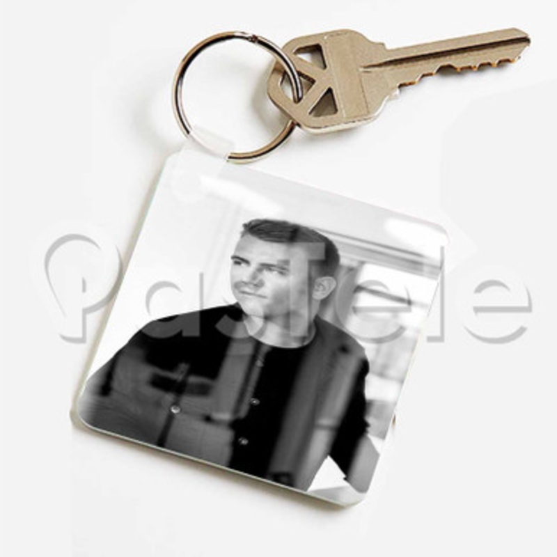 Martin Jensen Custom Keychain Key Ring Jewelry Necklaces Pendant Two Sides Key