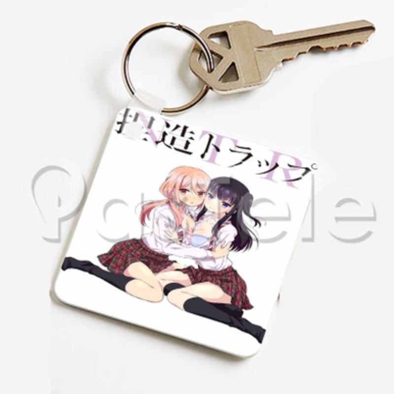Netsuzou Trap NTR Custom Keychain Key Ring Jewelry Necklaces Pendant Two Sides Key