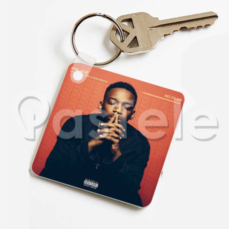 No Fear Phil Ade Feat Tate Kobang Custom Keychain Key Ring Jewelry Necklaces Pendant Two Sides Key