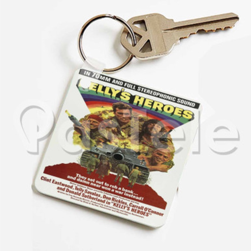 Oddball Kelly s Heroes Custom Keychain Key Ring Jewelry Necklaces Pendant Two Sides Key