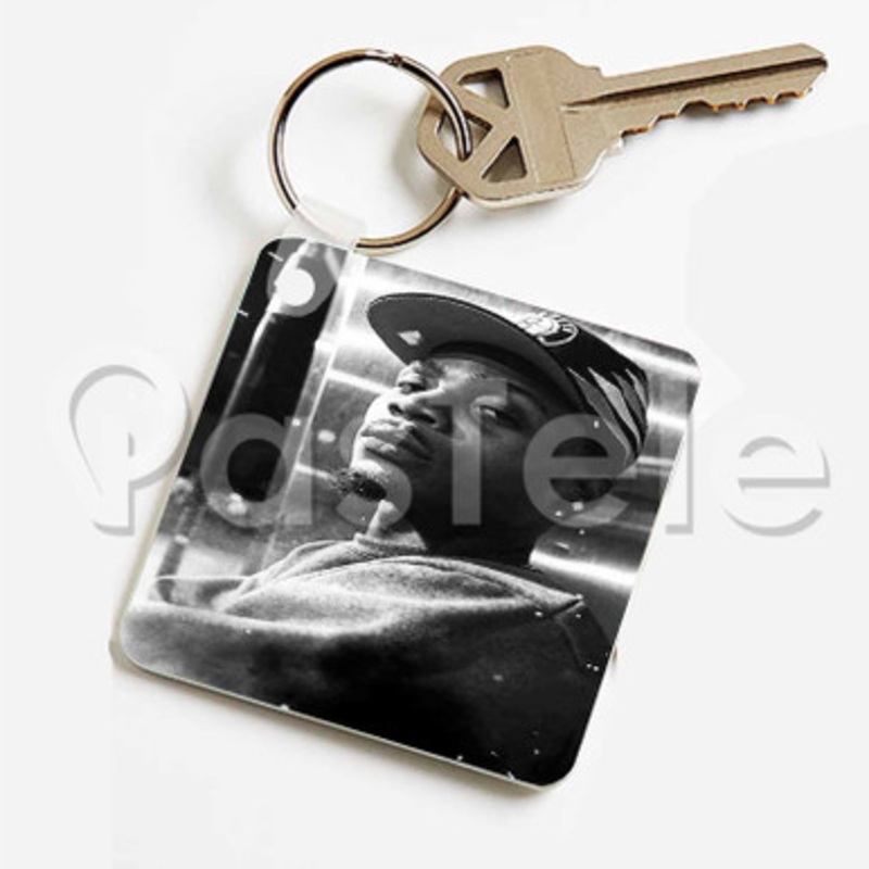 On Some Flipp Dinero Custom Keychain Key Ring Jewelry Necklaces Pendant Two Sides Key