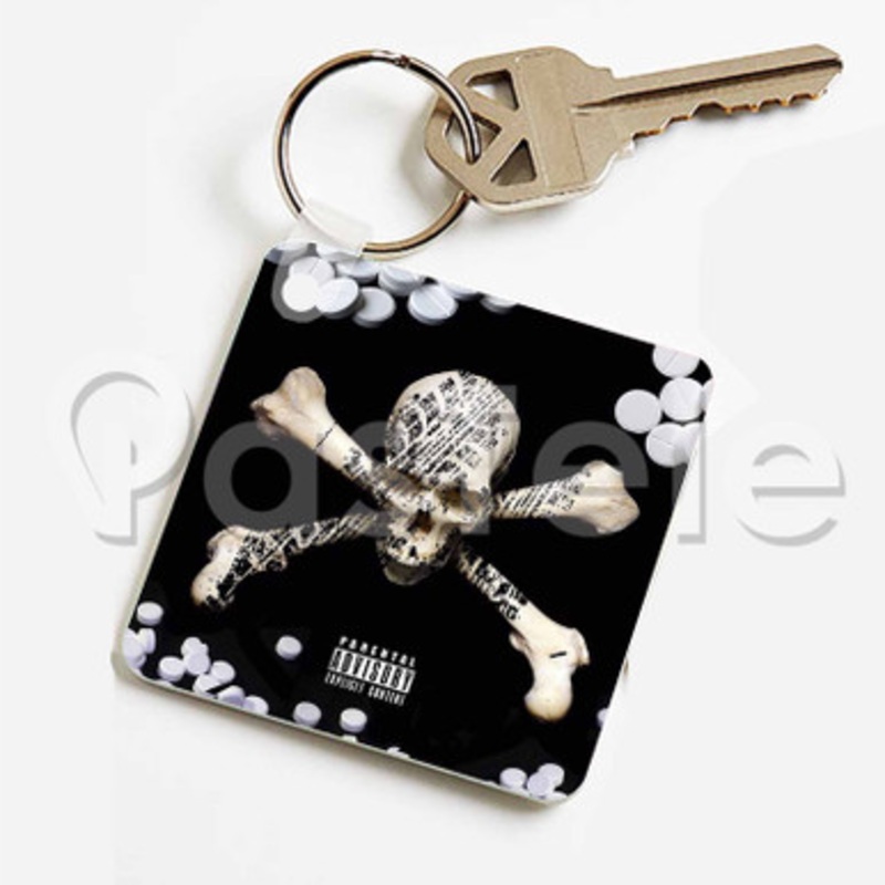 Pills And Automobiles Chris Brown Feat Kodak Black Yo Gotti A Custom Keychain Key Ring Jewelry Necklaces Pendant Two Sides Key