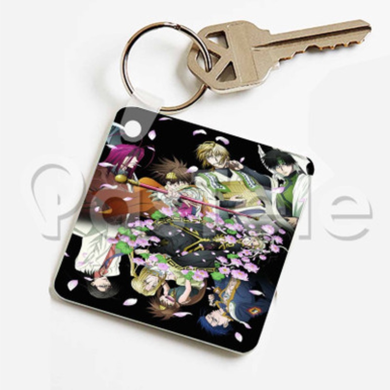 Saiyuki Reload Blast Custom Keychain Key Ring Jewelry Necklaces Pendant Two Sides Key