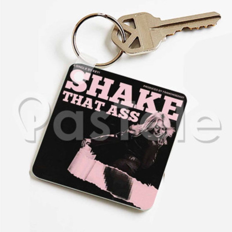 Shake That Ass Key Custom Keychain Key Ring Jewelry Necklaces Pendant Two Sides Key