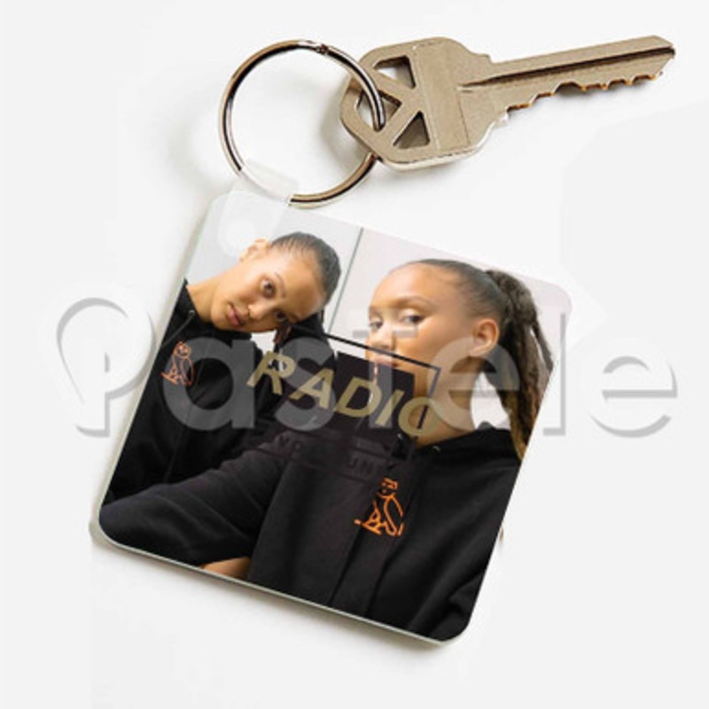 Sweeter Dreams Ramriddlz Custom Keychain Key Ring Jewelry Necklaces Pendant Two Sides Key