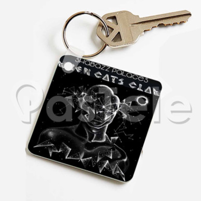 When Cats Claw Shabazz Palaces Custom Keychain Key Ring Jewelry Necklaces Pendant Two Sides Key