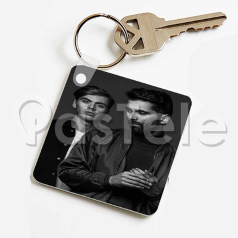 Yellow Claw Custom Keychain Key Ring Jewelry Necklaces Pendant Two Sides Key