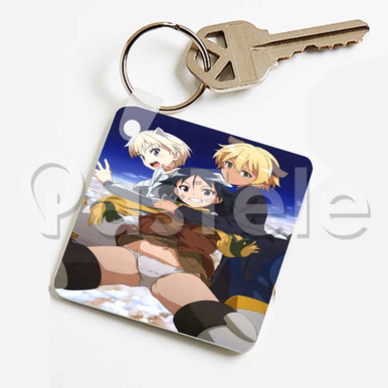 Brave Witches Custom Keychain Key Ring Jewelry Necklaces Pendant Two Sides