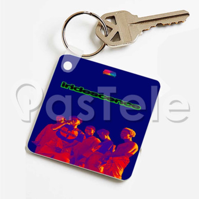 Brockhampton Iridescence Matt Custom Keychain Key Ring Jewelry Necklaces Pendant Two Sides