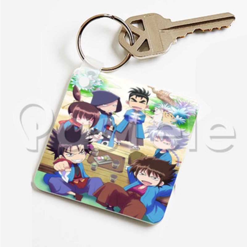 Chiruran Nibun no Ichi Custom Keychain Key Ring Jewelry Necklaces Pendant Two Sides