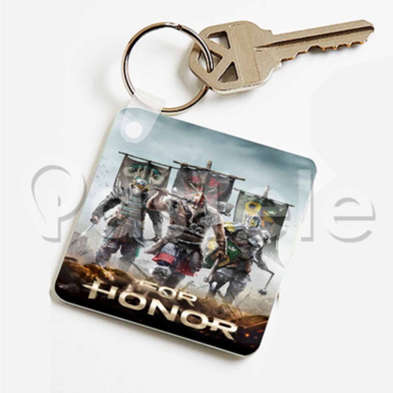 For Honor Custom Keychain Key Ring Jewelry Necklaces Pendant Two Sides
