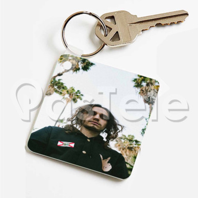 Kevin Pouya Custom Keychain Key Ring Jewelry Necklaces Pendant Two Sides